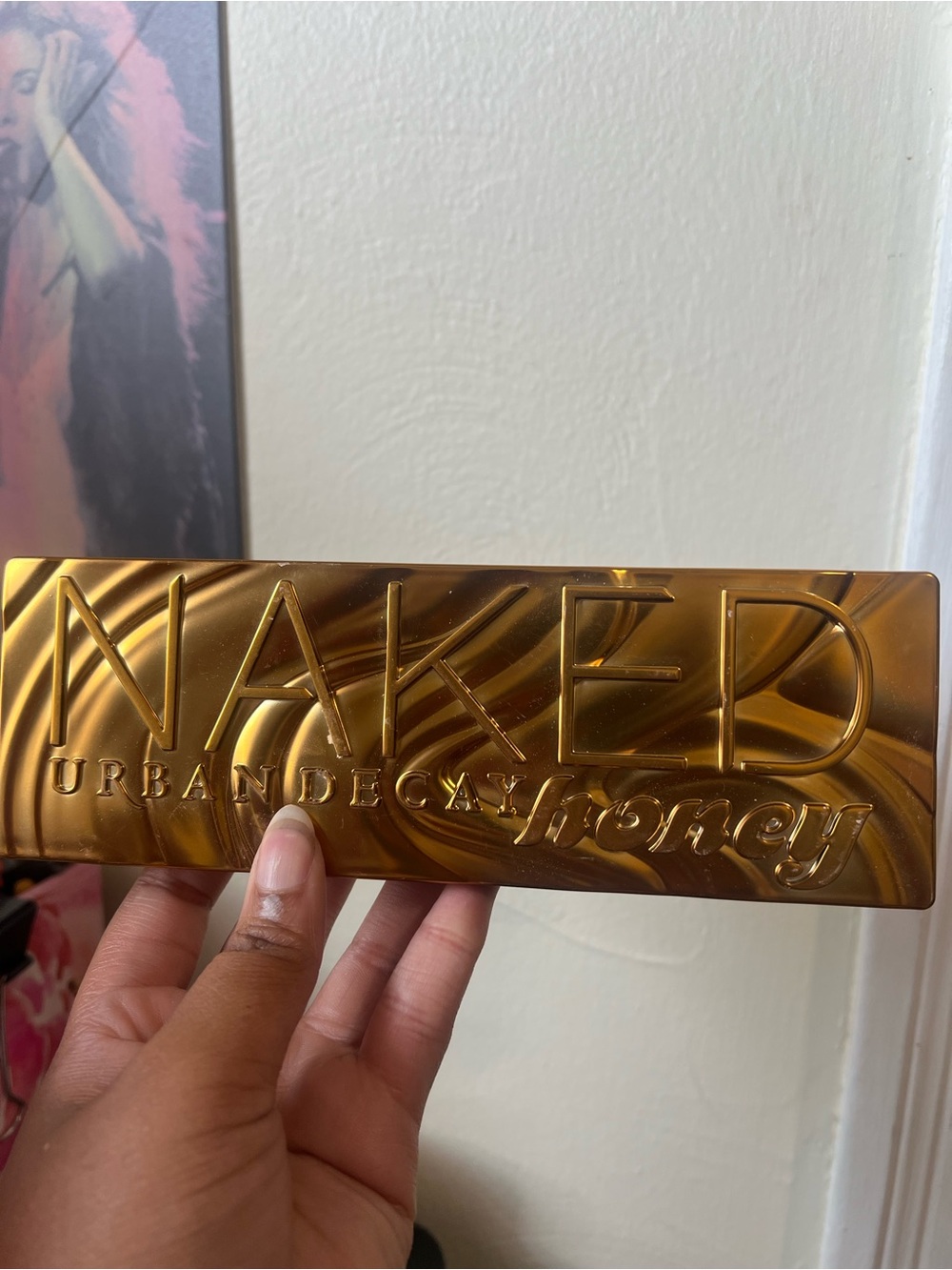 Urban Decay Honey Metallic Gold Wall Accent- NEW UNSWATCHED